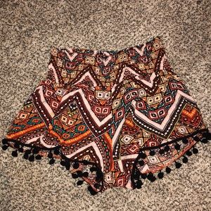 Pacsun LA Hearts Flowy Shorts